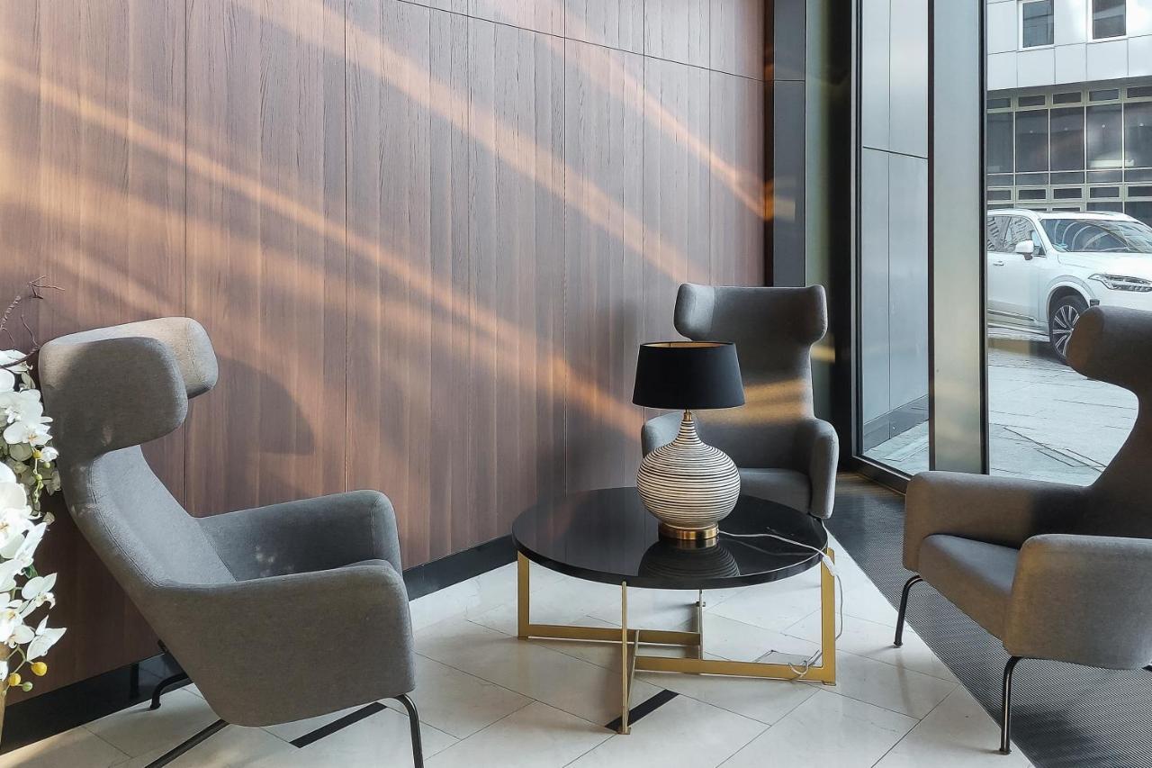 ורשה Lumina Luxury Apartments In Mennica Residence מראה חיצוני תמונה